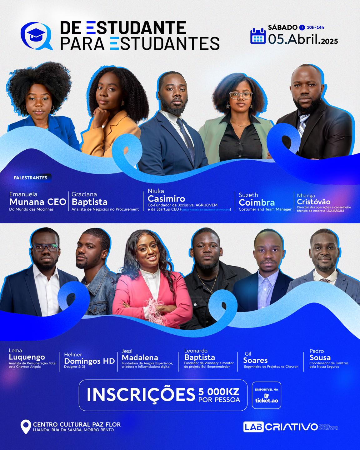 Estudantes em atividade